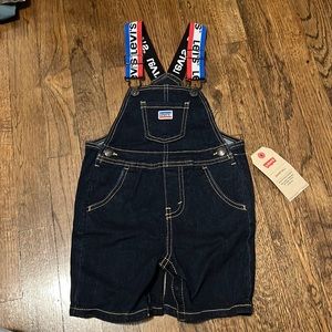 Levi’s baby shorts overall